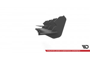Street Pro Rear Diffuser Volkswagen Golf R Mk7 Facelift - Black