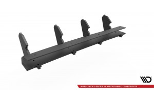 Street Pro Rear Diffuser Volkswagen Golf R Mk7 Facelift - Black