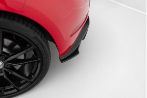 Street Pro Rear Side Splitters Volkswagen Golf R Mk7 Facelift - Black Street Pro Rear Side Splitters Volkswagen Golf R Mk7 Facelift - Black