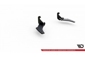 Street Pro Rear Side Splitters Volkswagen Golf R Mk7 Facelift - Black Street Pro Rear Side Splitters Volkswagen Golf R Mk7 Facelift - Black