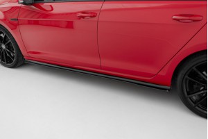 Street Pro Side Skirts Diffusers Volkswagen Golf R / R-Line Mk7 Facelift - Black Street Pro Side Skirts Diffusers Volkswagen Golf R / R-Line Mk7 Facelift - Black