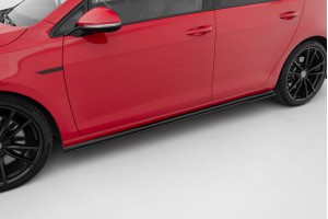 Street Pro Side Skirts Diffusers Volkswagen Golf R / R-Line Mk7 Facelift - Black Street Pro Side Skirts Diffusers Volkswagen Golf R / R-Line Mk7 Facelift - Black