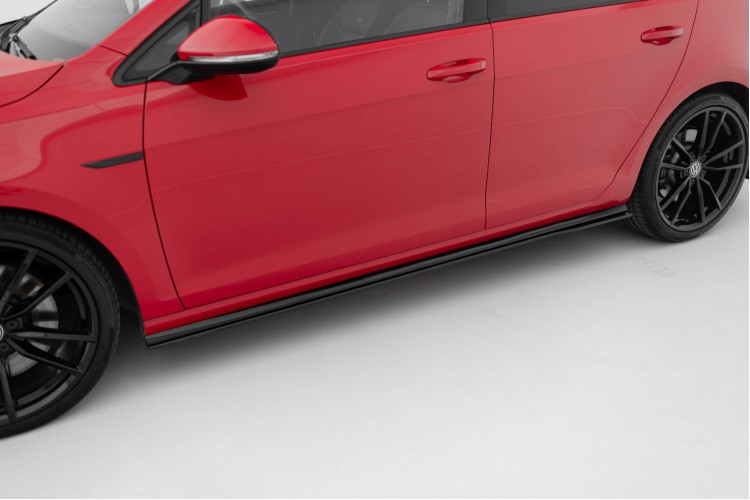 Street Pro Side Skirts Diffusers Volkswagen Golf R \/ R-Line Mk7 Facelift