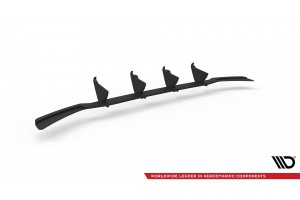 Street Pro Rear Diffuser Volkswagen Golf R-Line Mk 7 Facelift - Black