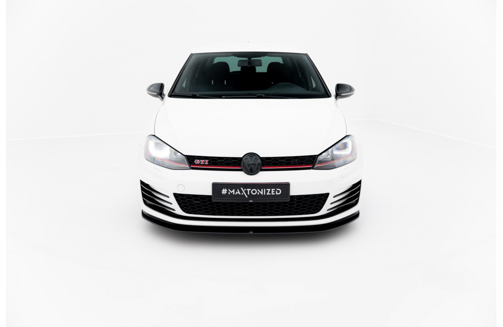 Street Pro Front Splitter VW Golf 7 GTI - Black