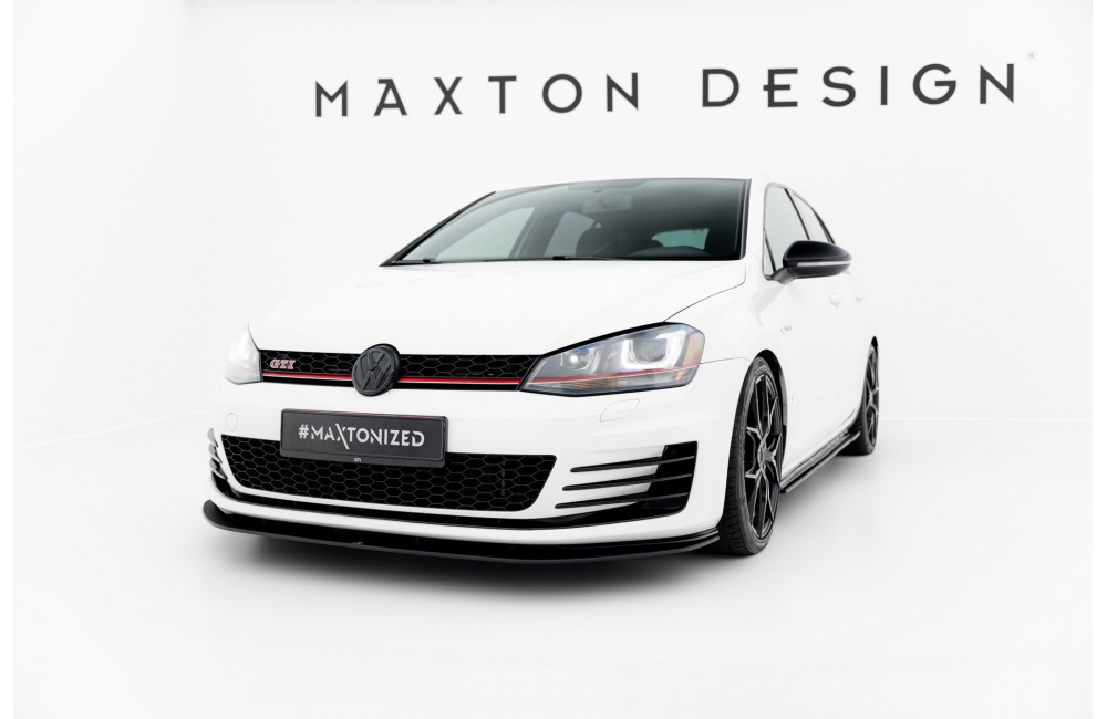 Street Pro Front Splitter VW Golf 7 GTI - Black