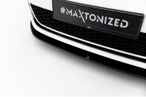 Street Pro Front Splitter VW Golf 7 GTI - Black