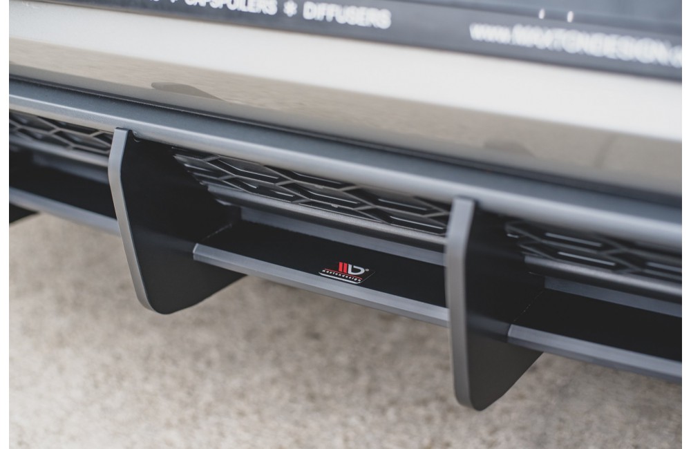 Street Pro Rear Diffuser V.1 VW Golf 7 GTI - Black