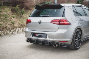 Street Pro Rear Diffuser V.1 VW Golf 7 GTI - Black