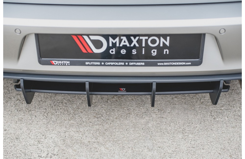 Street Pro Rear Diffuser V.1 VW Golf 7 GTI - Black