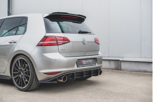Street Pro Rear Diffuser V.1 VW Golf 7 GTI - Black