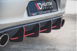 Street Pro Rear Diffuser V.1 VW Golf 7 GTI - Black