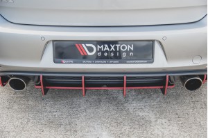 Street Pro Rear Diffuser V.1 VW Golf 7 GTI - Black