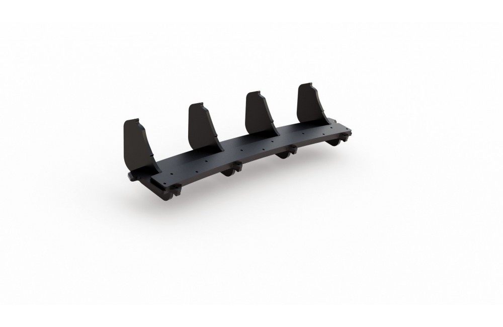 Street Pro Rear Diffuser V.2 VW Golf 7 GTI - Black