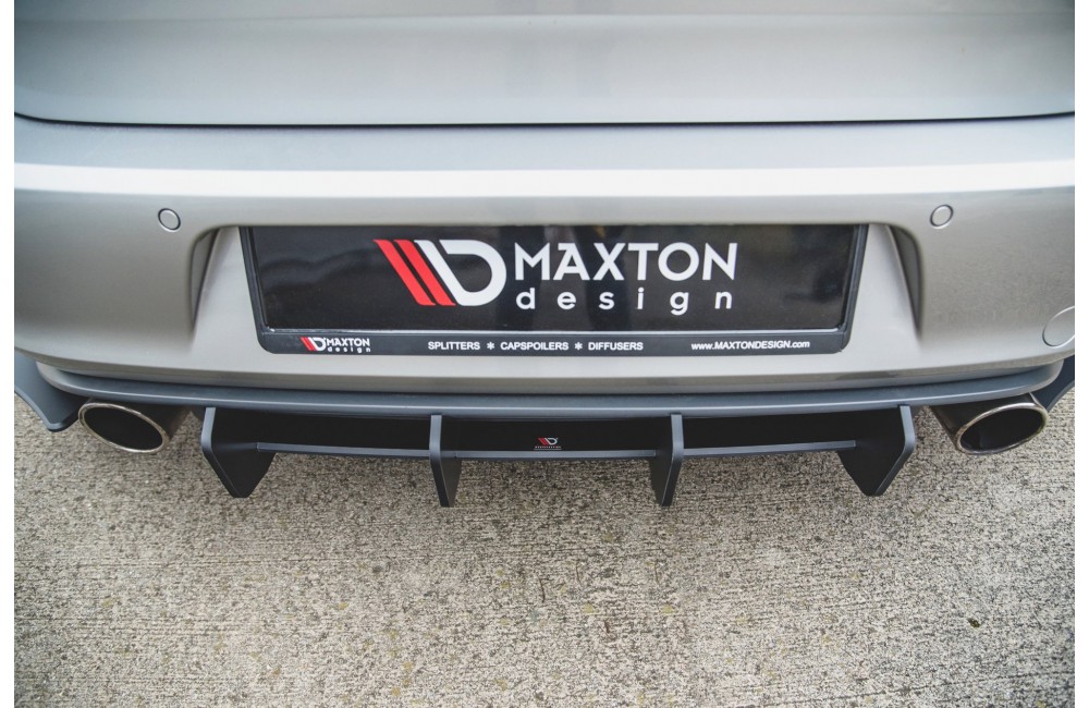 Street Pro Rear Diffuser V.2 VW Golf 7 GTI - Black
