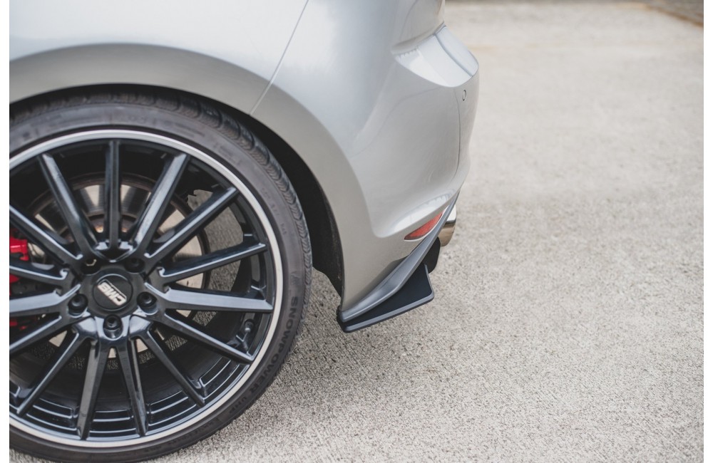 Street Pro Rear Side Splitters V.1 VW Golf 7 GTI - Black Street Pro Rear Side Splitters V.1 VW Golf 7 GTI - Black