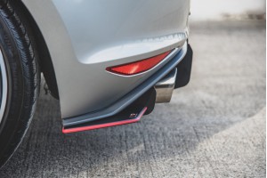 Street Pro Rear Side Splitters V.1 VW Golf 7 GTI - Black Street Pro Rear Side Splitters V.1 VW Golf 7 GTI - Black