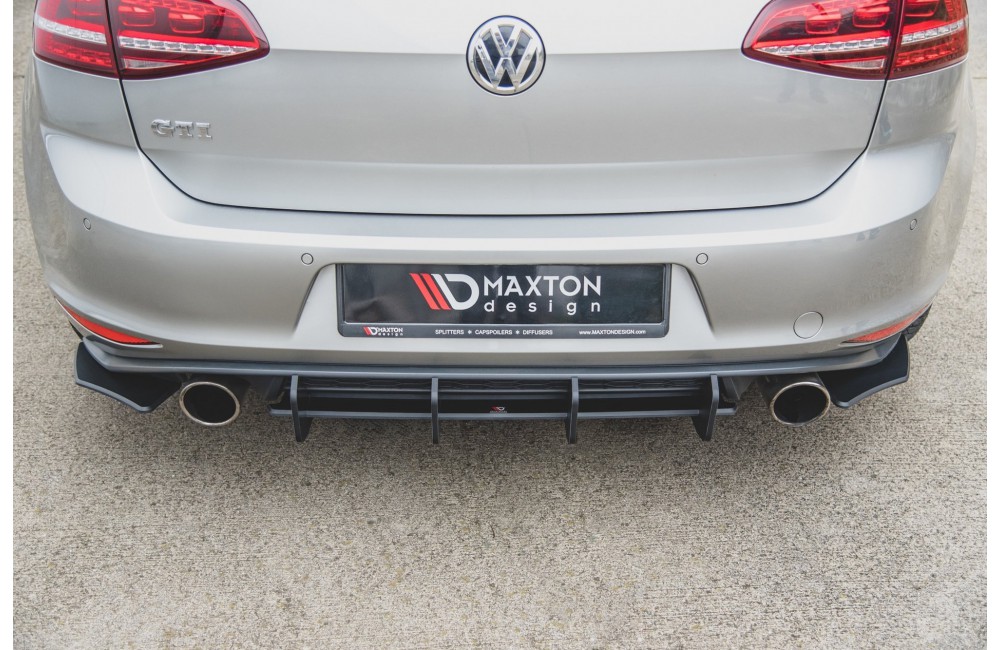 Street Pro Rear Side Splitters V.2 VW Golf 7 GTI - Black Street Pro Rear Side Splitters V.2 VW Golf 7 GTI - Black