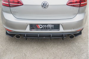 Street Pro Rear Side Splitters V.2 VW Golf 7 GTI - Black Street Pro Rear Side Splitters V.2 VW Golf 7 GTI - Black