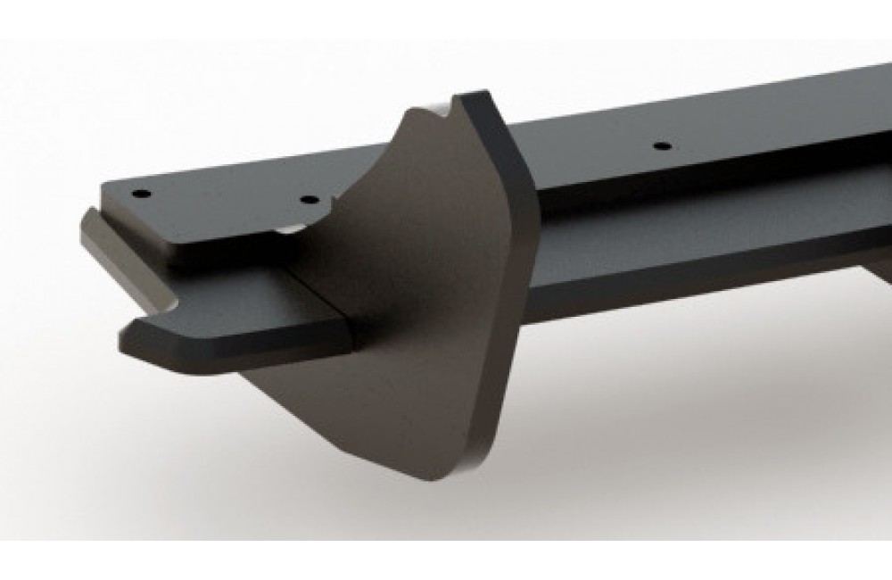 Street Pro Rear Side Splitters V.2 VW Golf 7 GTI - Black Street Pro Rear Side Splitters V.2 VW Golf 7 GTI - Black