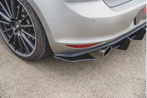 Street Pro Rear Side Splitters V.2 VW Golf 7 GTI - Black Street Pro Rear Side Splitters V.2 VW Golf 7 GTI - Black