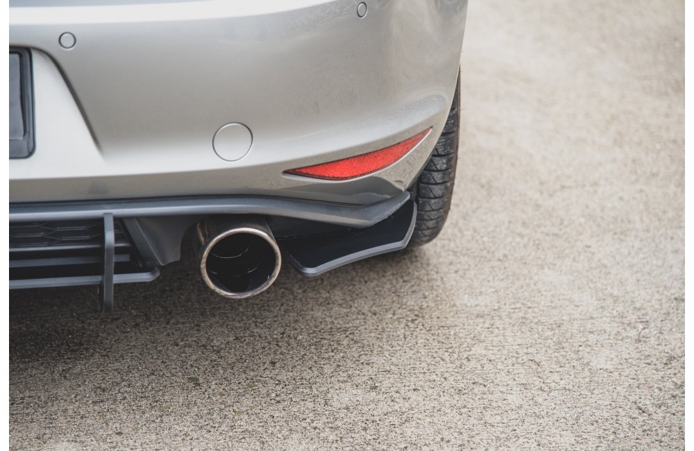 Street Pro Rear Side Splitters V.2 VW Golf 7 GTI - Black Street Pro Rear Side Splitters V.2 VW Golf 7 GTI - Black