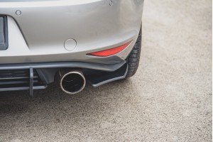 Street Pro Rear Side Splitters V.2 VW Golf 7 GTI - Black Street Pro Rear Side Splitters V.2 VW Golf 7 GTI - Black