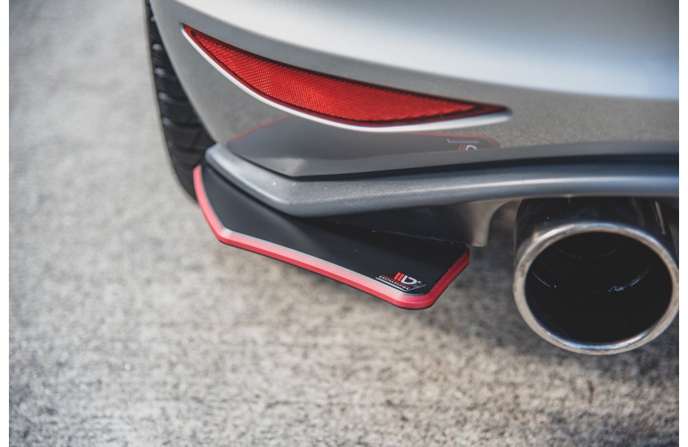 Street Pro Rear Side Splitters V.2 VW Golf 7 GTI - Black Street Pro Rear Side Splitters V.2 VW Golf 7 GTI - Black
