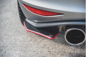 Street Pro Rear Side Splitters V.2 VW Golf 7 GTI - Black Street Pro Rear Side Splitters V.2 VW Golf 7 GTI - Black