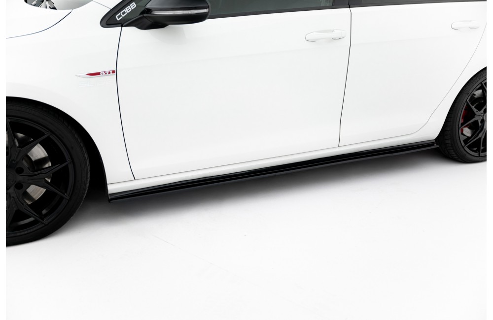 Street Pro Side Skirts Diffusers VW Golf 7 GTI - Black Street Pro Side Skirts Diffusers VW Golf 7 GTI - Black