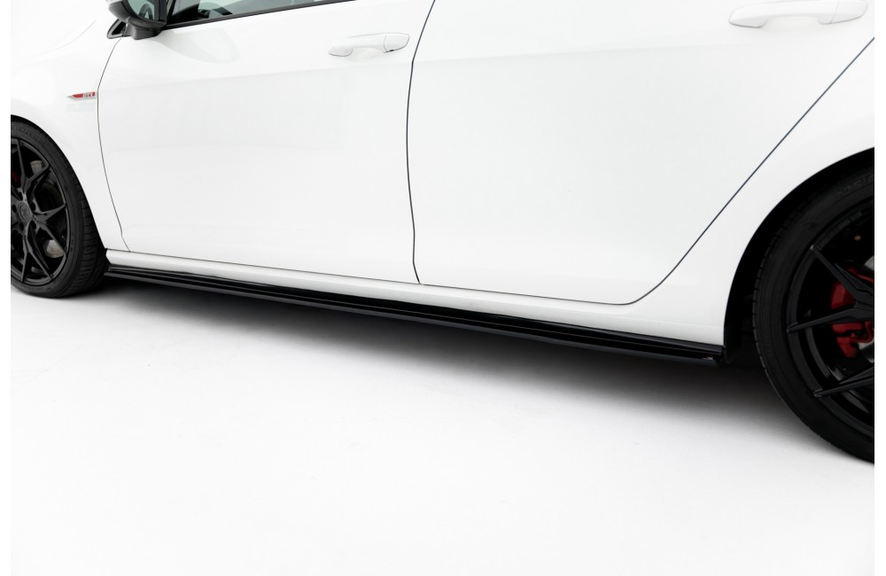 Street Pro Side Skirts Diffusers VW Golf 7 GTI - Black Street Pro Side Skirts Diffusers VW Golf 7 GTI - Black