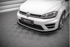 Street Pro Front Splitter V.1 Volkswagen Golf R Mk7 - Black