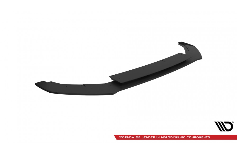 Street Pro Front Splitter V.1 Volkswagen Golf R Mk7 - Black