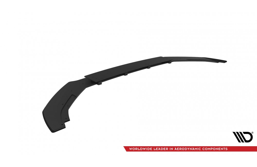 Street Pro Front Splitter V.1 Volkswagen Golf R Mk7 - Black