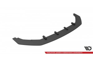 Street Pro Front Splitter V.2 Volkswagen Golf R Mk7 - Black