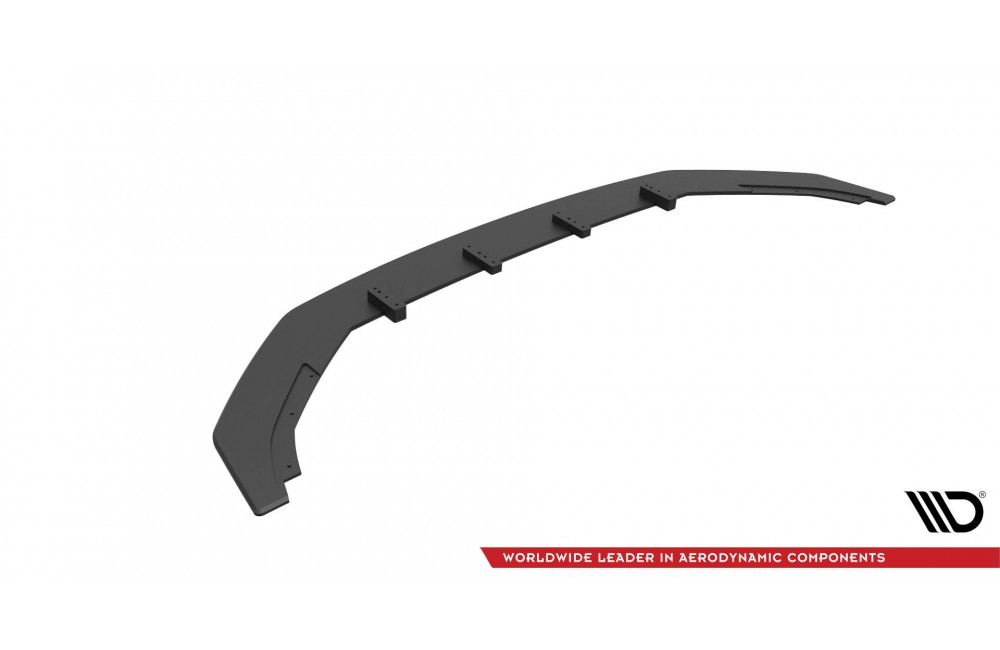 Street Pro Front Splitter V.2 Volkswagen Golf R Mk7 - Black