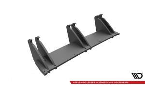 Street Pro Rear Diffuser Volkswagen Golf R Mk7 - Black