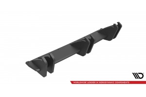 Street Pro Rear Diffuser Volkswagen Golf R Mk7 - Black