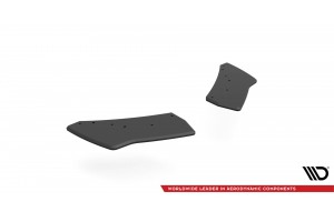 Street Pro Rear Side Splitters Volkswagen Golf R Mk7 - Black Street Pro Rear Side Splitters Volkswagen Golf R Mk7 - Black