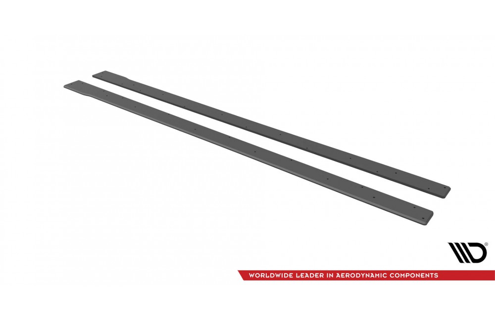 Street Pro Side Skirts Diffusers Volkswagen Golf R Mk7 - Black Street Pro Side Skirts Diffusers Volkswagen Golf R Mk7 - Black