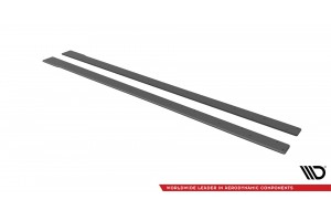 Street Pro Side Skirts Diffusers Volkswagen Golf R Mk7 - Black Street Pro Side Skirts Diffusers Volkswagen Golf R Mk7 - Black