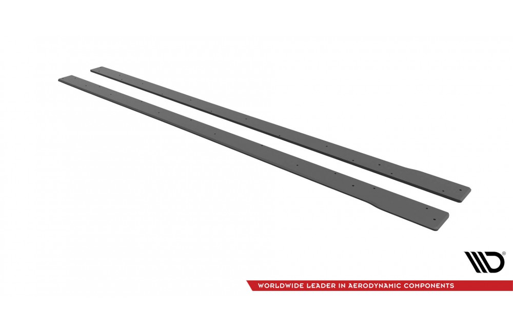 Street Pro Side Skirts Diffusers Volkswagen Golf R Mk7 - Black Street Pro Side Skirts Diffusers Volkswagen Golf R Mk7 - Black