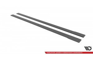Street Pro Side Skirts Diffusers Volkswagen Golf R Mk7 - Black Street Pro Side Skirts Diffusers Volkswagen Golf R Mk7 - Black