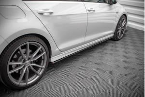 Street Pro Side Skirts Diffusers Volkswagen Golf R Mk7 - Black Street Pro Side Skirts Diffusers Volkswagen Golf R Mk7 - Black