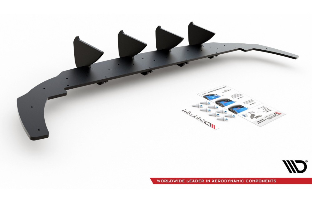 Street Pro Rear Diffuser V.1 Volkswagen Golf Mk8