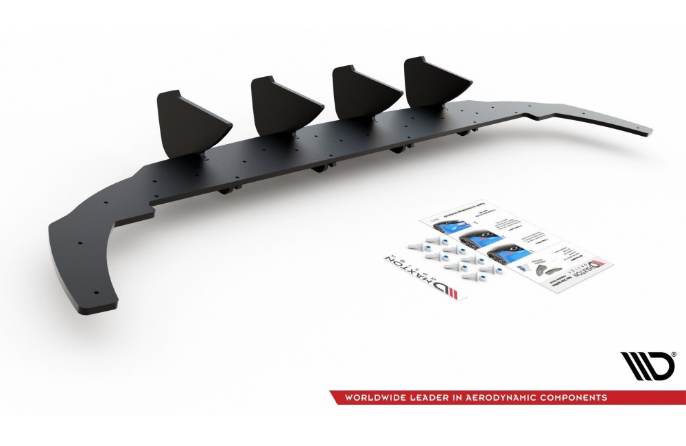 Street Pro Rear Diffuser V.1 Volkswagen Golf Mk8