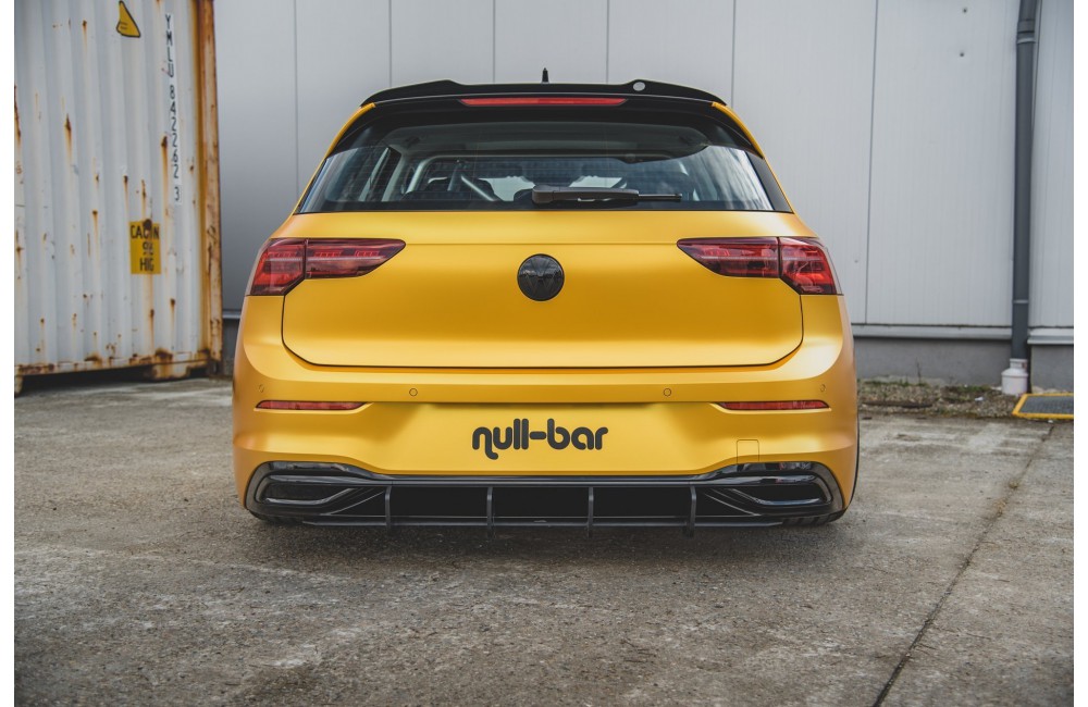 Street Pro Rear Diffuser V.2 Volkswagen Golf Mk8 - Black