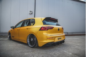Street Pro Rear Diffuser V.2 Volkswagen Golf Mk8 - Black