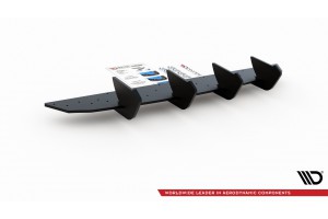Street Pro Rear Diffuser V.2 Volkswagen Golf Mk8 - Black