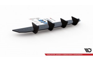 Street Pro Rear Diffuser V.2 Volkswagen Golf Mk8 - Black